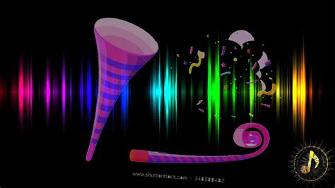 Party horn, noise - sound effect