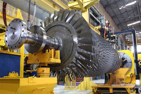 Hum of a turbine in a power plant - sound effect