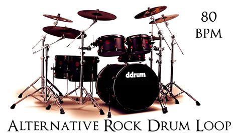 Heavy beat alternative rock drums - sound effect