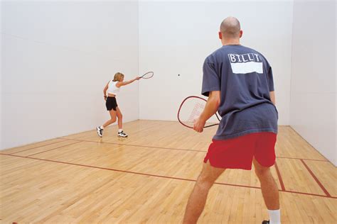 Racquetball game - sound effect