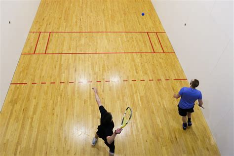 Racquetball game - sound effect