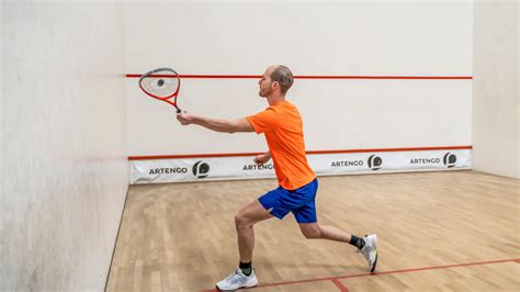 Squash game, one hit - sound effect