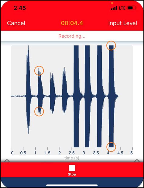 Distorted voice recording (2) - sound effect