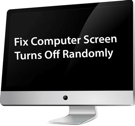 Computer, monitor screen turns off - sound effect