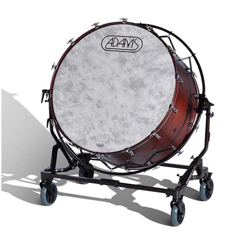 Concert bass drum, soft beat, music - sound effect