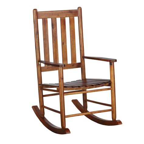 Rocking chair: slow heavy creaks on the wooden floor - sound effect