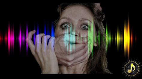 Human scream with reverberation effect - sound effect