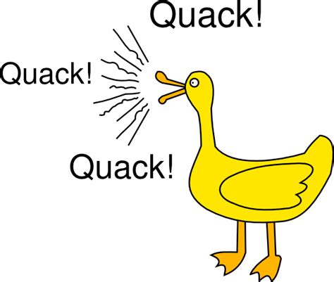 Quack sound effects