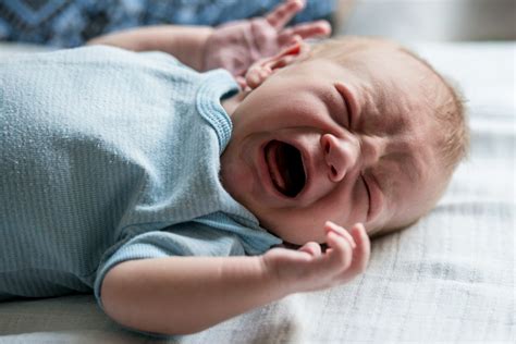 Boy 17 days old, crying (baby crying) - sound effect