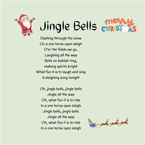 Melody jingle bells (vocals) - sound effect