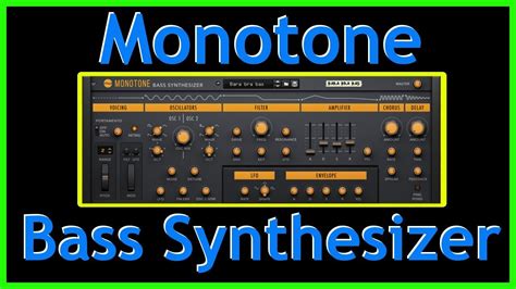 Monotone bass (2) - sound effect