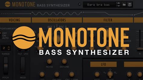 Monotone bass (3) - sound effect