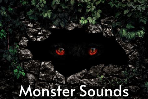 Monster growls (4) - sound effect