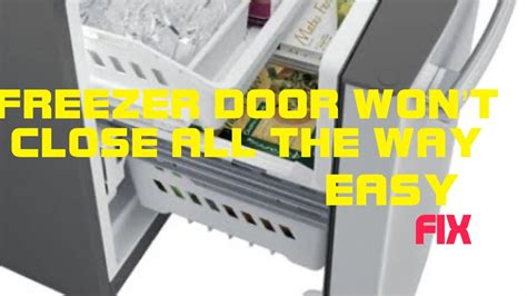 Fridge freezer door opening and closing - sound effect