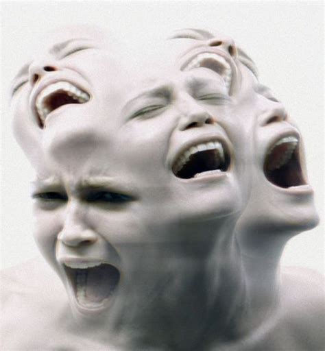 Male scream (distortion effect) - sound effect
