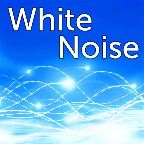 White noise rise: voice audio effect - sound effect