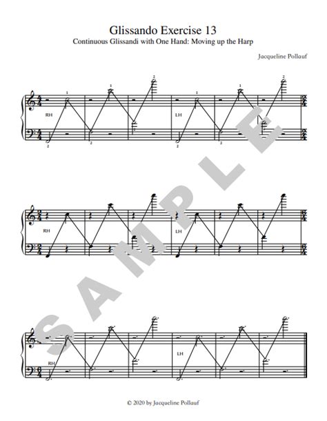 Descending glissando on harp (2) - sound effect