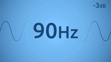 90 hz: subwoofer test, 10 sec  - sound effect