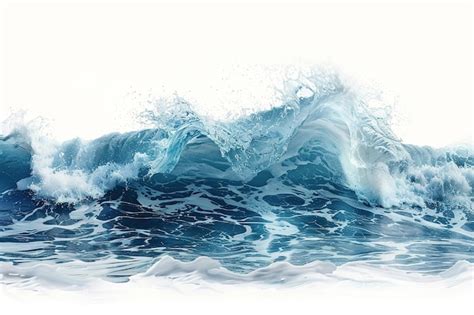 Ocean waves with splashes (option 3) - sound effect