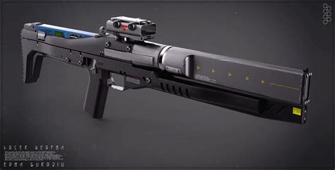 Weapons of the future: assault rifle sounds