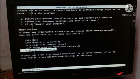 Windows xp hardware failure sound