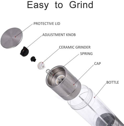 Pepper grinder manual - sound effect