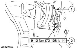 Auto ford escort, horn, long signal, approach - sound effect