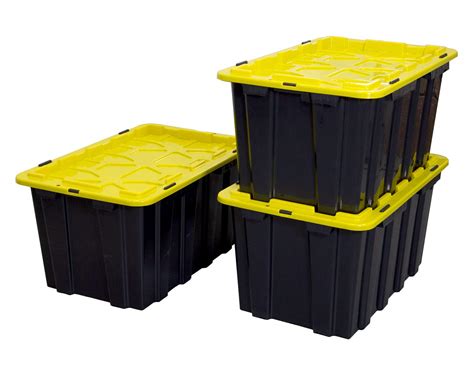 Plastic storage container - sound effect