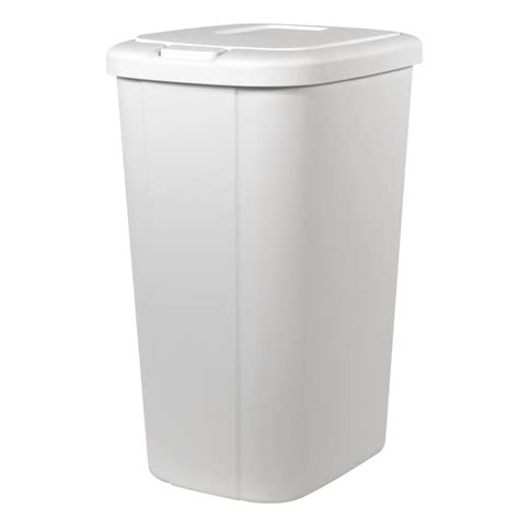 Plastic trash can, change the lid - sound effect