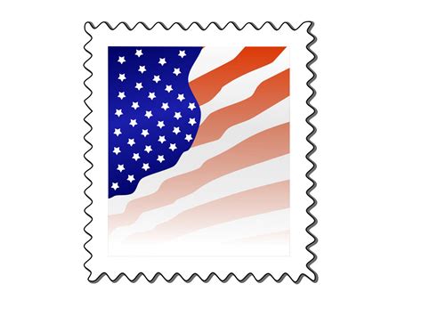 Postal stamp: letter envelope stamping - sound effect