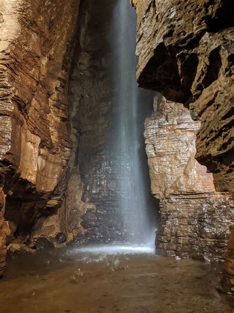 Underground waterfall - sound effect