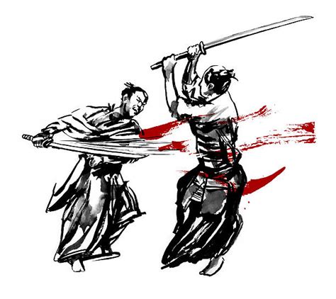 Sword duel, multiple combat - sound effect