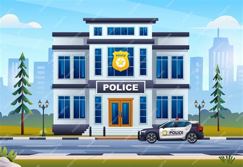 Police station: voices, phones, environment - sound effect