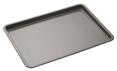 Baking tray: thin metal sheet, clanging - sound effect
