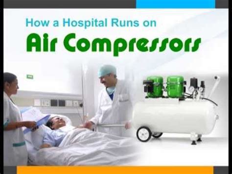 Working fan in the hospital, compressor - sound effect