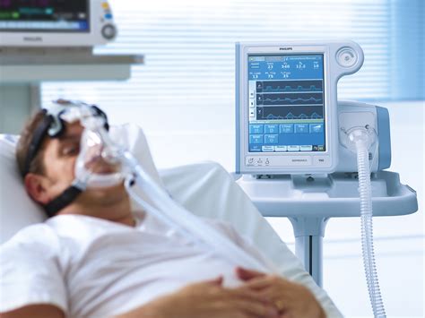 Working ventilator in a hospital - sound effect