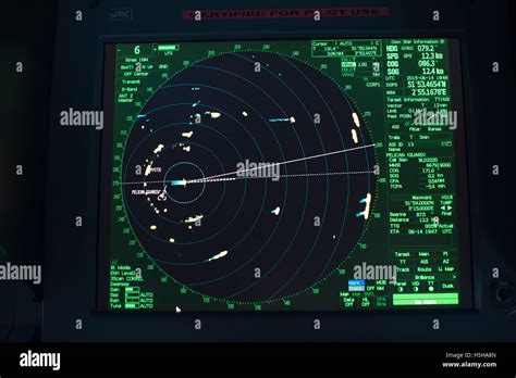 Radar compartment on a ship: detection and tracking, aircraft carrier - sound effect