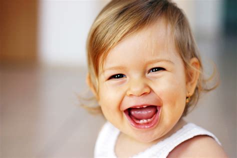 Child laughs, laughter of child - sound effect
