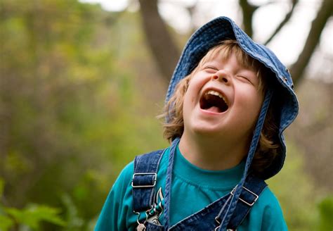 Child laughs, laughter of child - sound effect