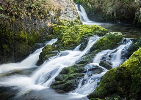 Stream, river: water splash, water flow - sound effect