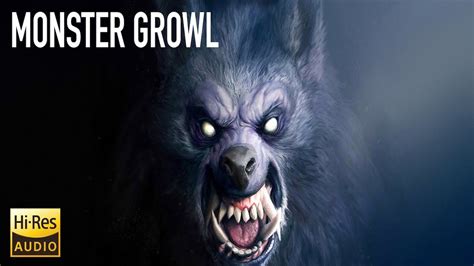 Monster growl - sound effect