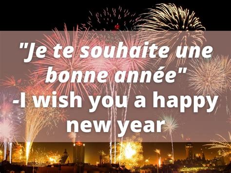 Happy new year in french - sound effect
