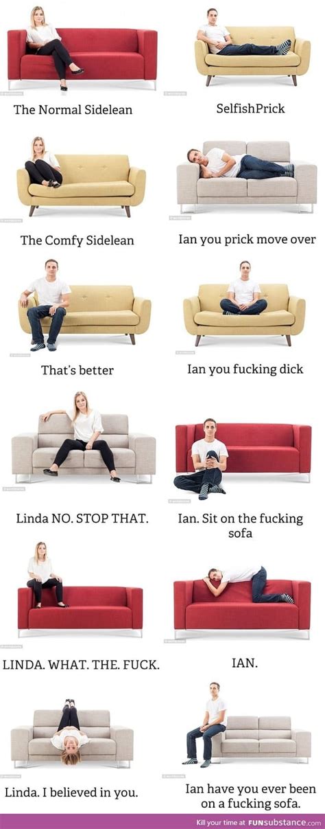 Sit down and get up from the couch - sound effect