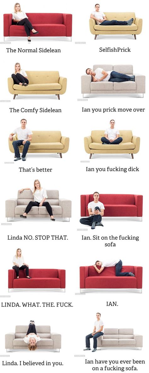 Sit down and get up from the couch - sound effect