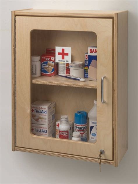Medicine cabinet (first aid kit) made of metal - sound effect