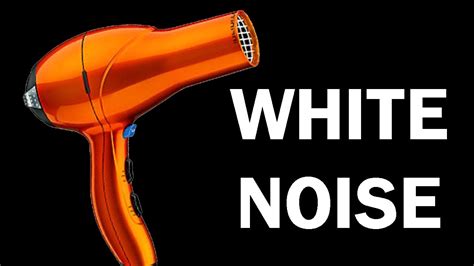 Hair dryer fan noise: start, run, stop - sound effect