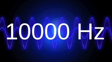 Signal 10000 hertz (10 khz, 10 sec) - sound effect