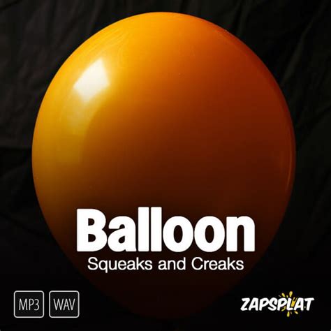 Balloon rubber squeaks - sound effect