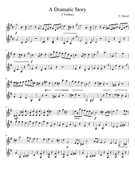 Sound violin for dramatic scene (3)