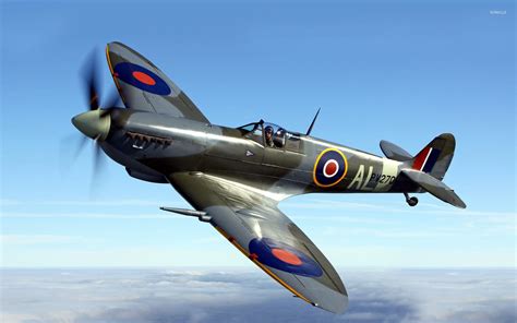 Spitfire fighter (3) - sound effect